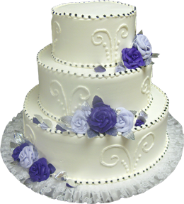 Wedding cake PNG-19451